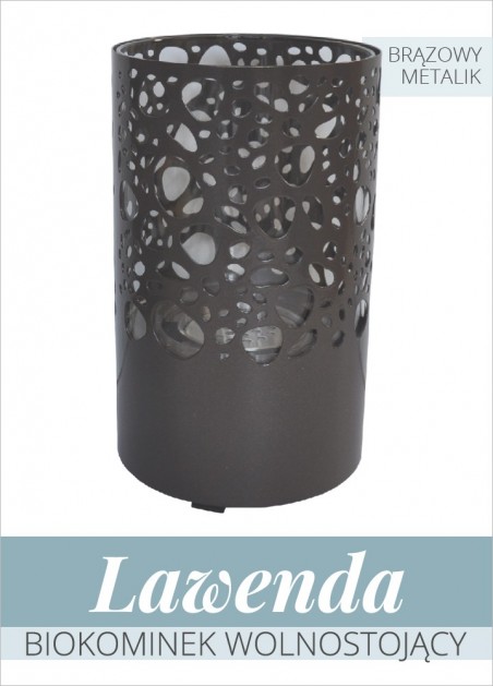 Biokominek Lawenda Brązowa...