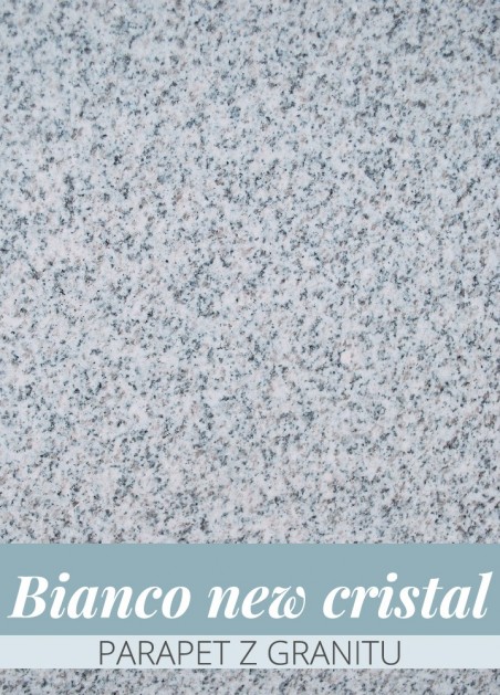 Parapet z granitu Bianco...