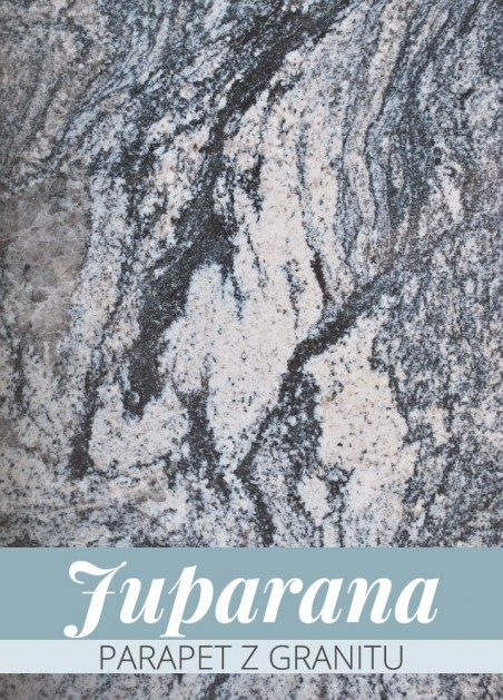 Parapet z granitu Juparana...