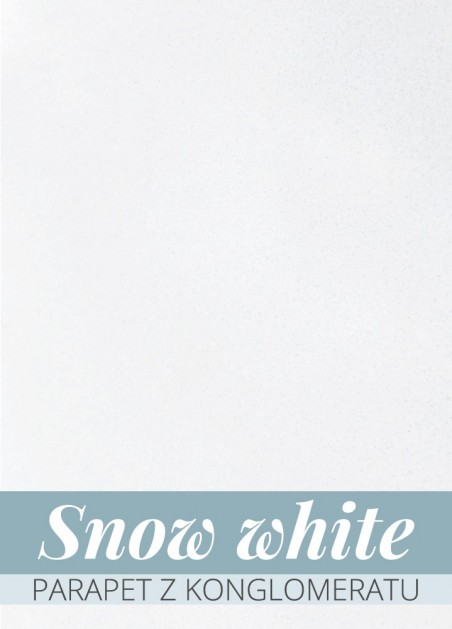 Parapet z konglomeratu Snow...