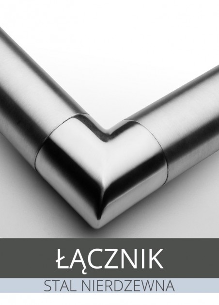 Łącznik poręczy nierdzewnej...