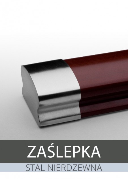 Zaślepka poręczy PVC 40 x...