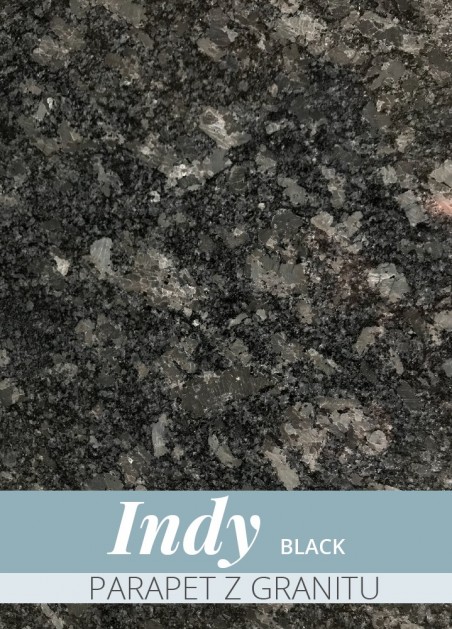 Parapet z granitu Indy...