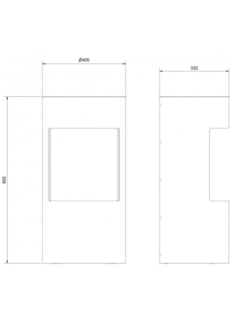 Biokominek Koza Orin